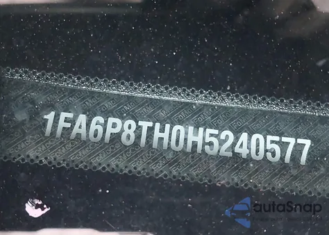 2017 Ford Mustang Ecoboost from USA, damaged, VIN 1FA6P8TH0H5240577